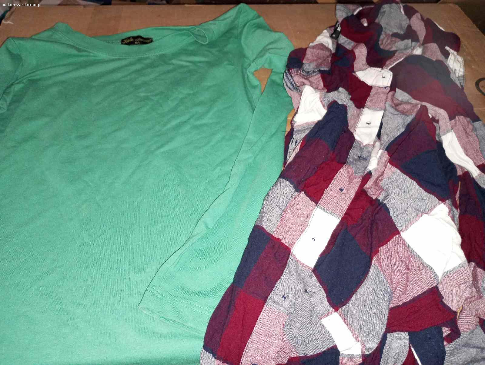 Oddam ubrania pudło m L roz40