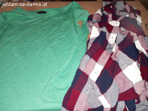 Oddam ubrania pudło m L roz40