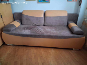 Sofa rozkładana z funkcją spania
