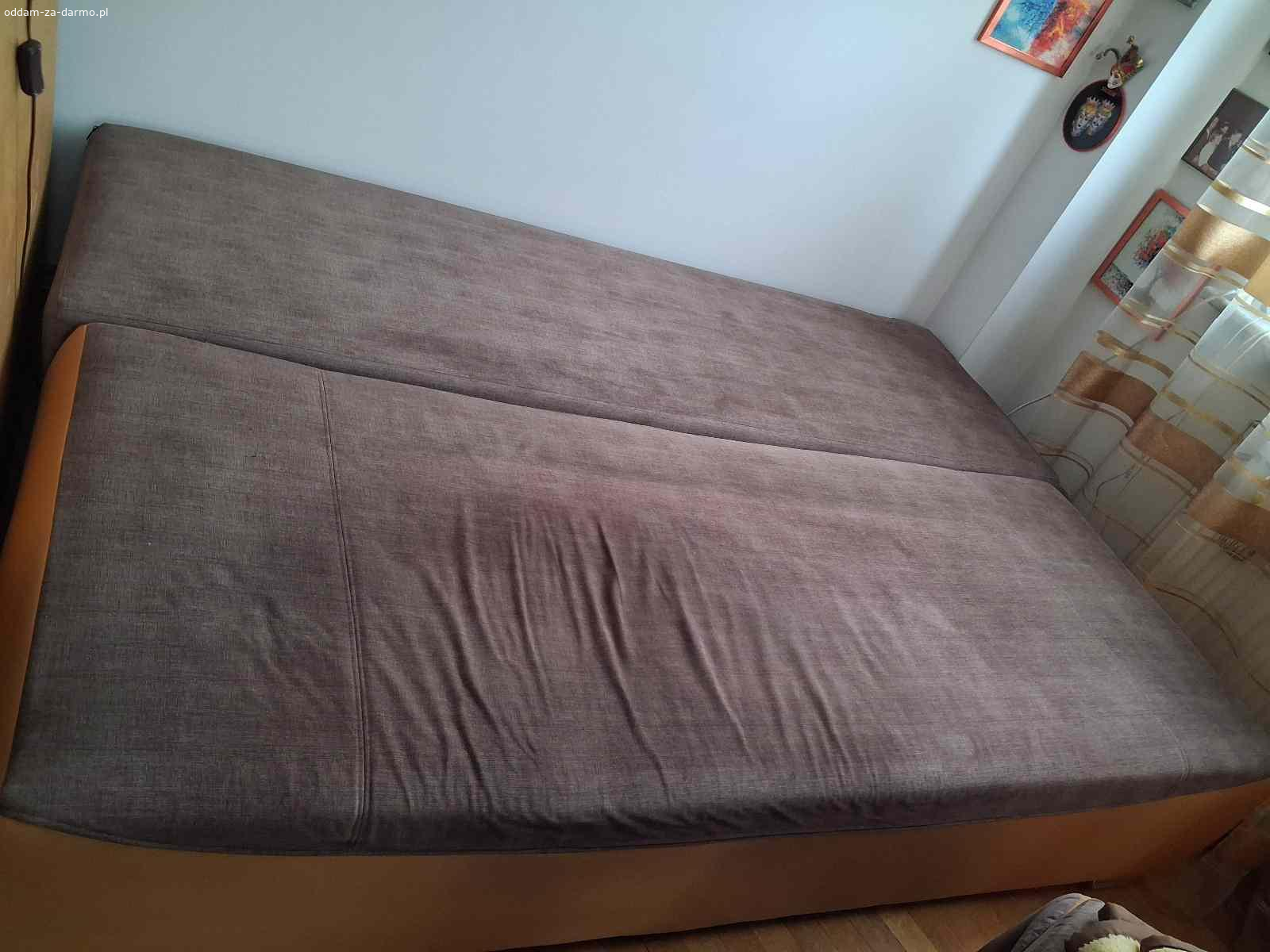 Sofa rozkładana z funkcją spania