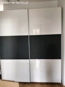 szafa black red white